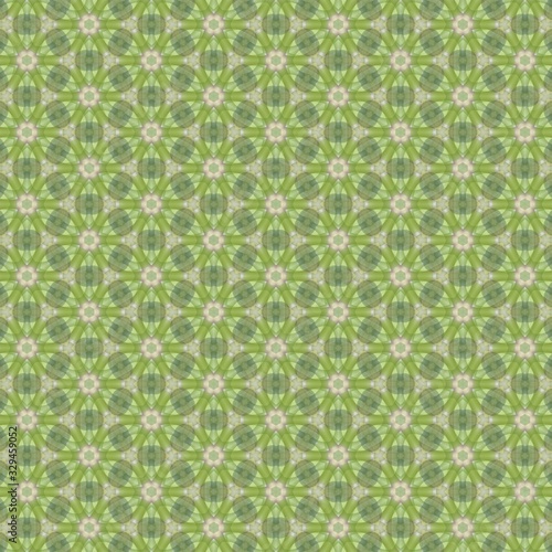 Abstract kaleidoscope background. Ornament for website, corporate style, fashion design and house interior design, as well for hand crafts and DIY. Endless texture.