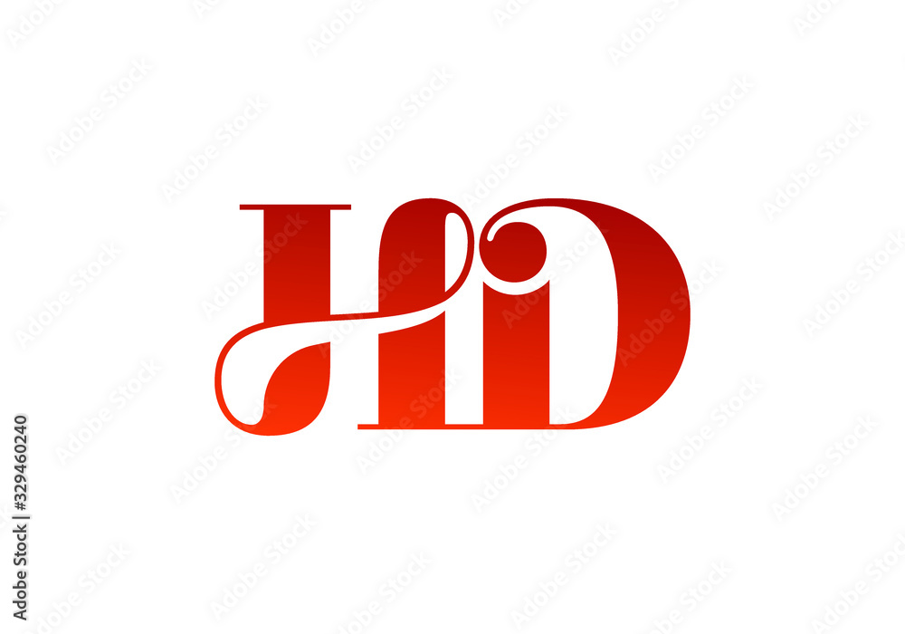H D HD Initial Letter Logo design vector template, Graphic Alphabet Symbol for Corporate Business Identity H D HD Initial Letter Logo design vector template, Graphic Alphabet Symbol for Corporate Business Identity