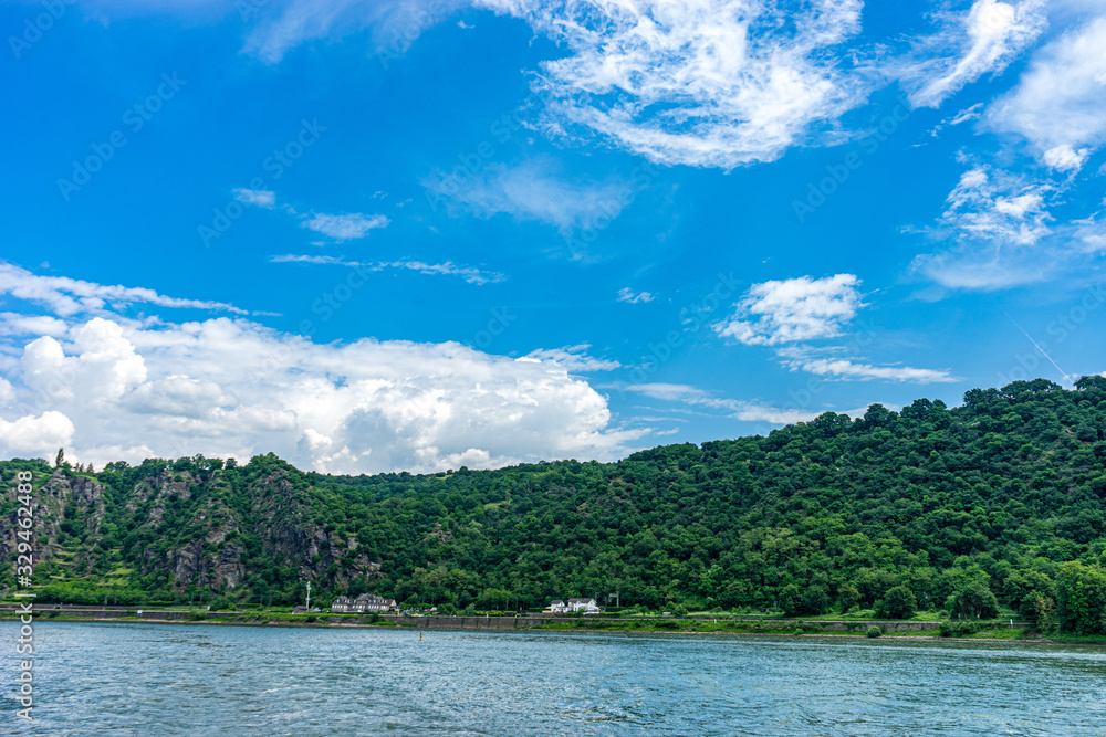 Germany, Rhine Romantic Cruise, a large body of water Germany, Rhine Romantic Cruise, a large body of water