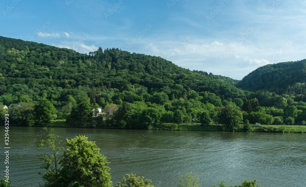 Germany, Hiking Frankfurt Outskirts, a body of water surrounded by trees