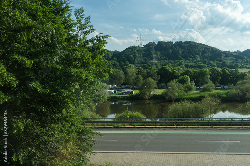 Germany, Hiking Frankfurt Outskirts, a view of the side of a road