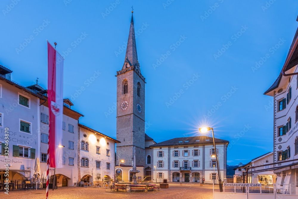Buildings and architecture in Caldaro sulla strada del vino in south tyrol, northern italy, europe.