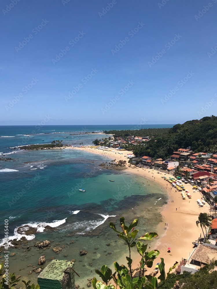 view of the beach in rio de janeiro brazil view of the beach in rio de janeiro brazil