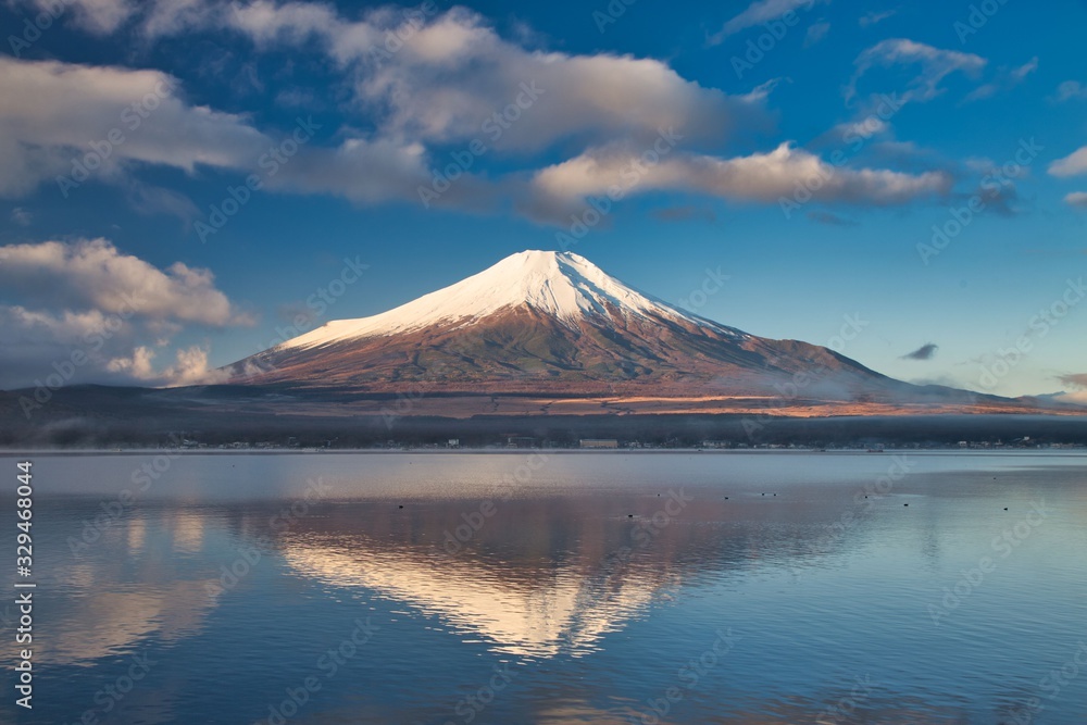 Mount Fuji and Lake Yamanaka JAPAN