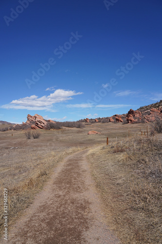Hiking Trails at South Valley Park in Colorado