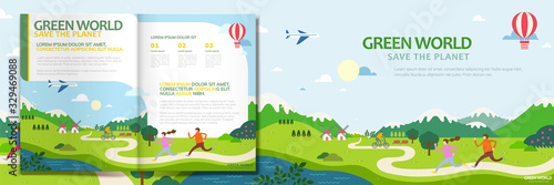 World Earth Day article magazine