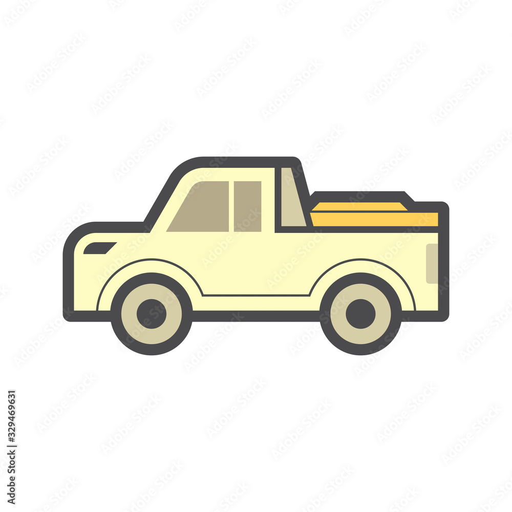pickup accessory icon pickup accessory icon