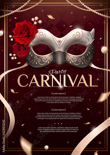 Masquerade party design