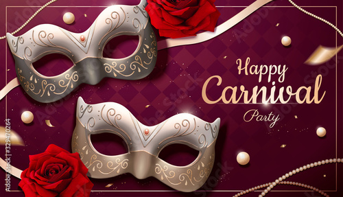 Masquerade party design