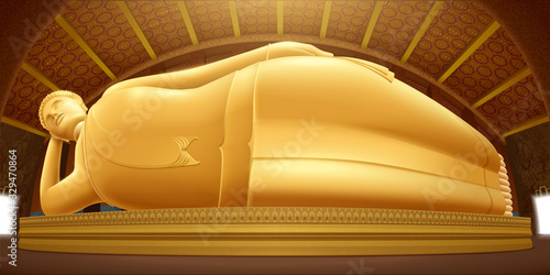 Temple of the reclining buddha