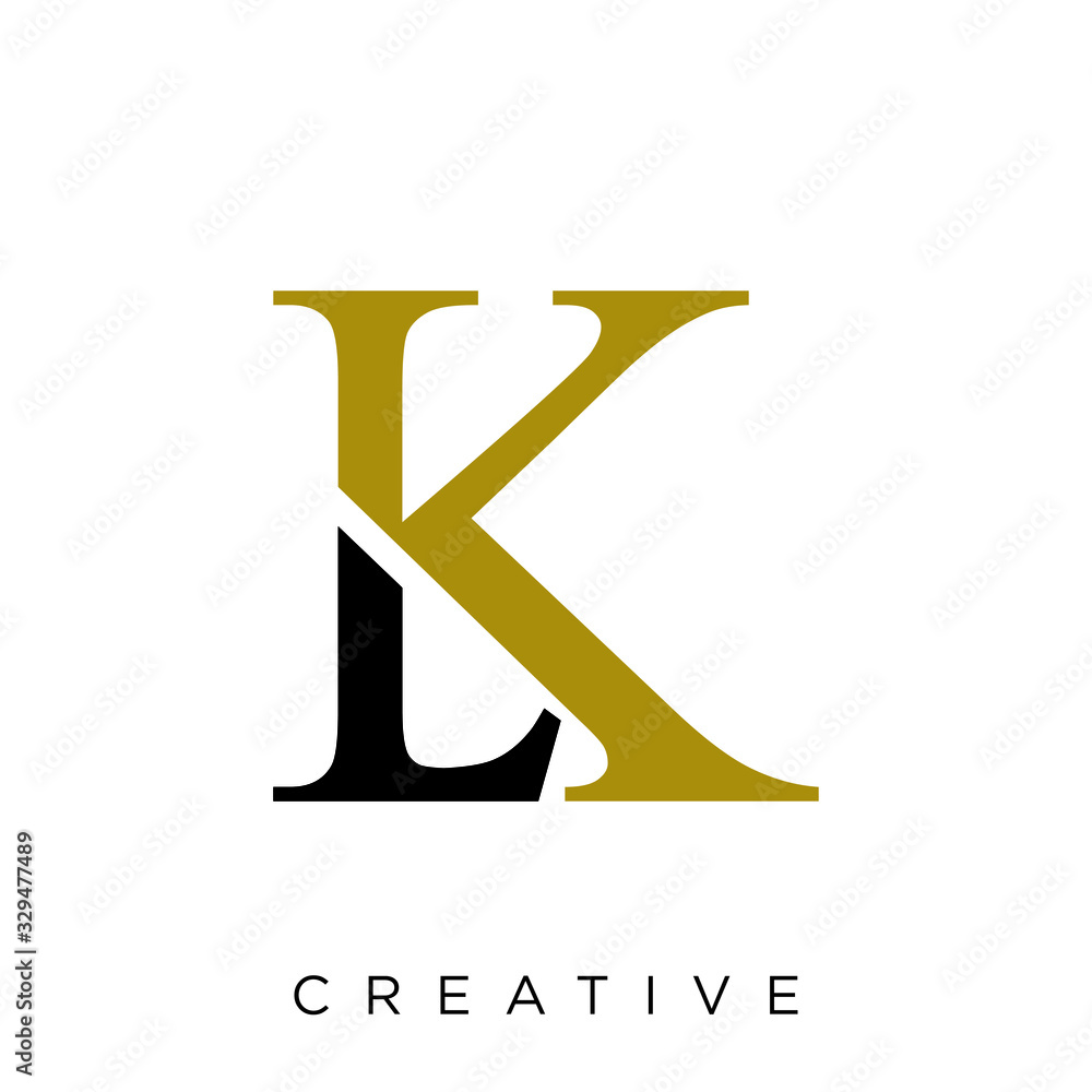 lk logo design vector icon lk logo design vector icon