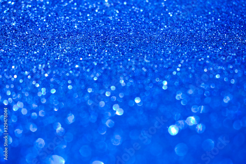 blue glitter abstract background