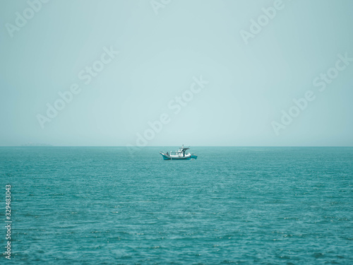 boat in sea