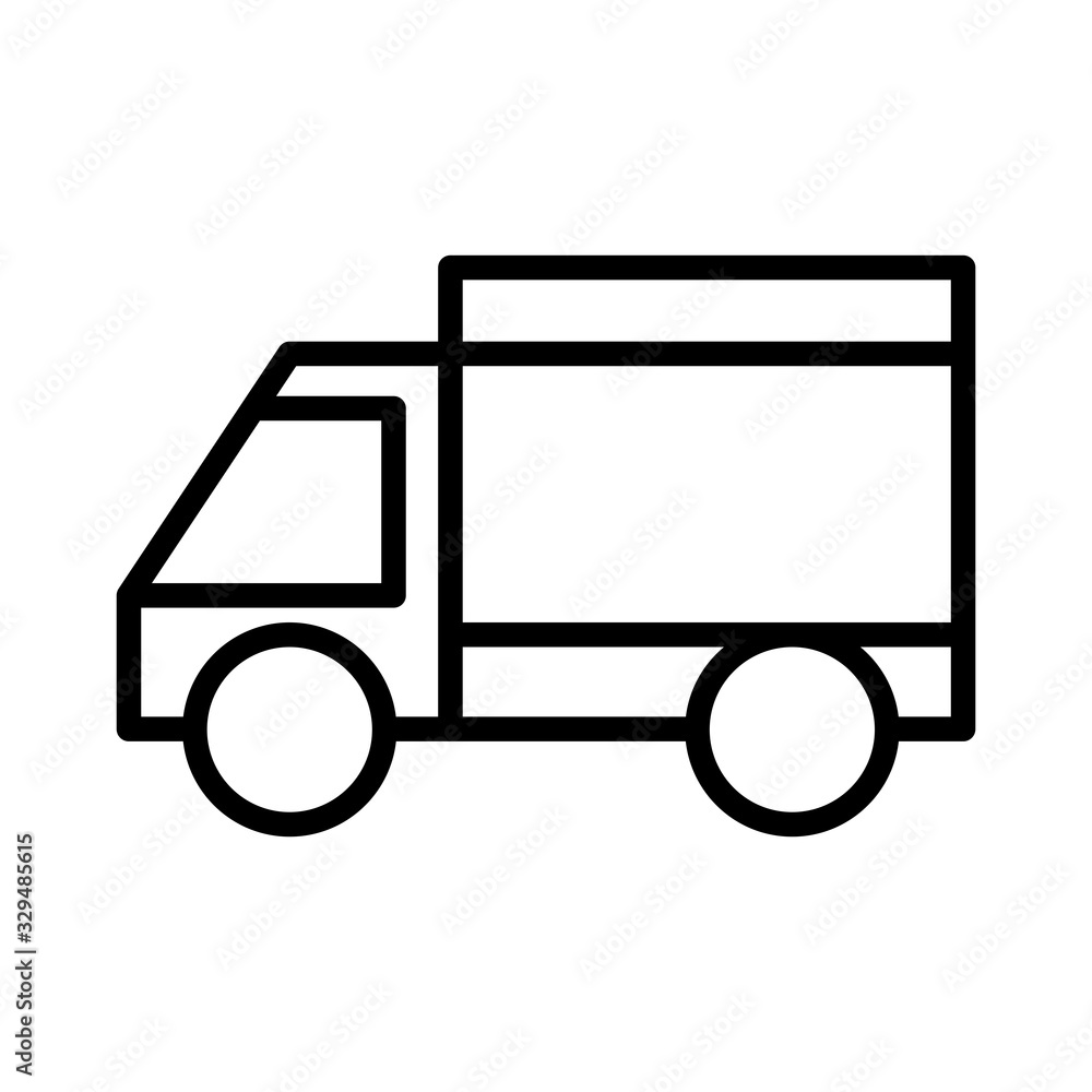 truck icon vector template truck icon vector template
