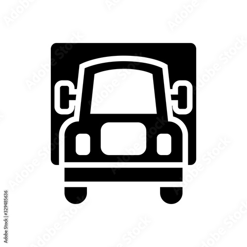 truck icon vector template