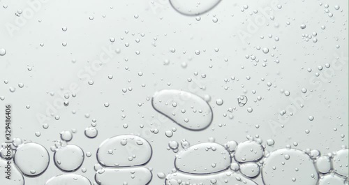 abstract Bubbles fluid oil background - slow motion, 4096 × 2160 60 FPS 4k video footage.