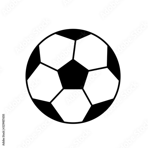 soccer ball icon vector