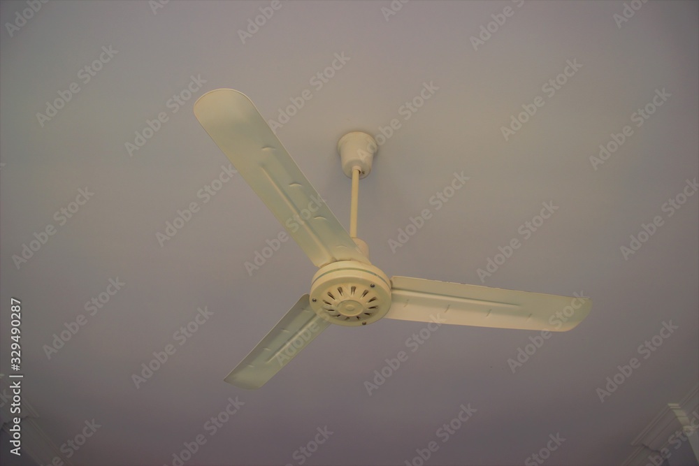 fan on the ceiling