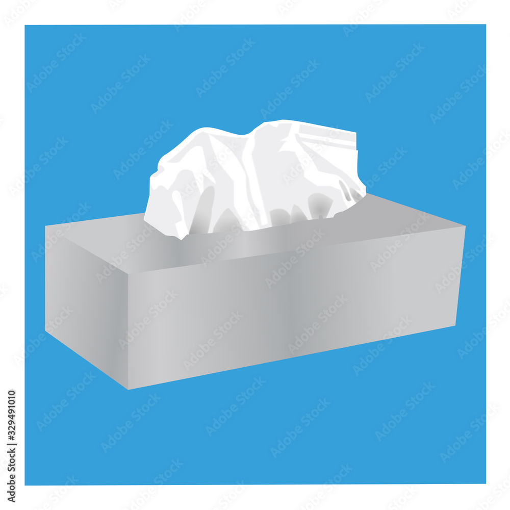 Naklejka premium ティッシュ