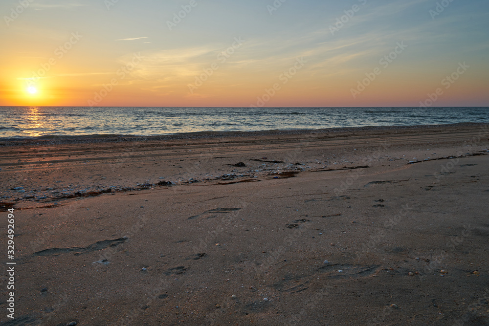 Image of the sea shore. Image of the sea shore.