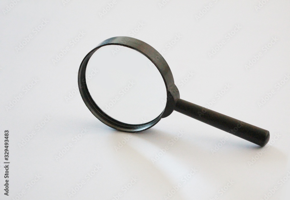 magnifying glass isolated on white background magnifying glass isolated on white background