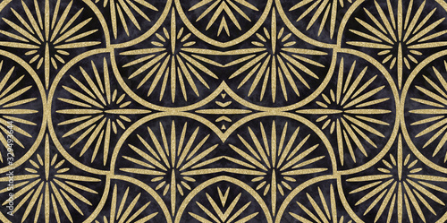 Art Deco Seamless Repeating Pattern