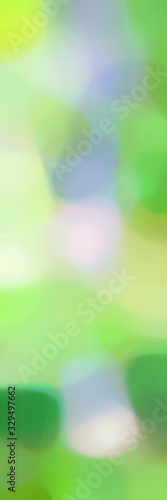 blurred iridescent vertical format background graphic with ash gray, moderate green and pastel green colors and space for text or image