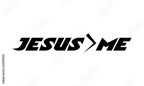 Christian Faith, typography for print or use as poster, card, flyer or T Shirt