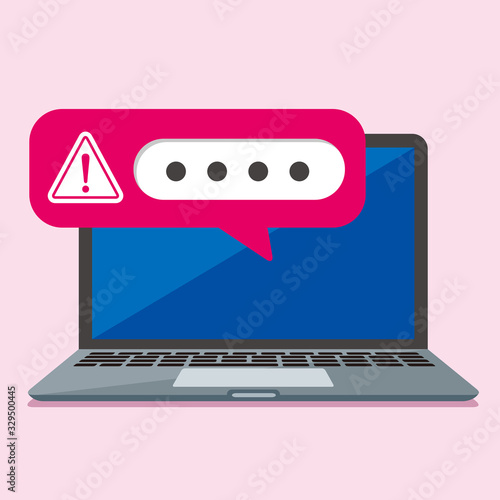 secure flat icon illustration vector 