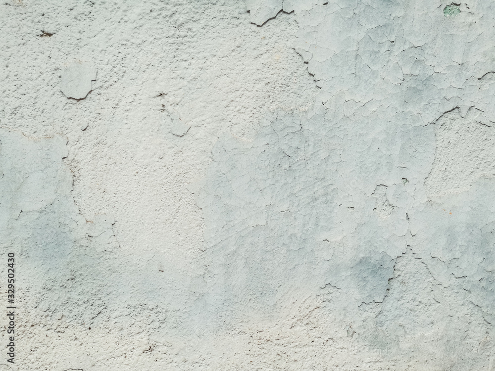 Obraz premium Background in blue and white. Old wall