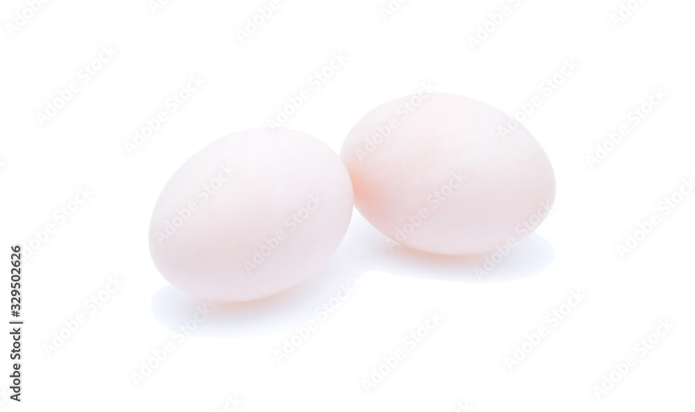 White egg isolated on white background White egg isolated on white background