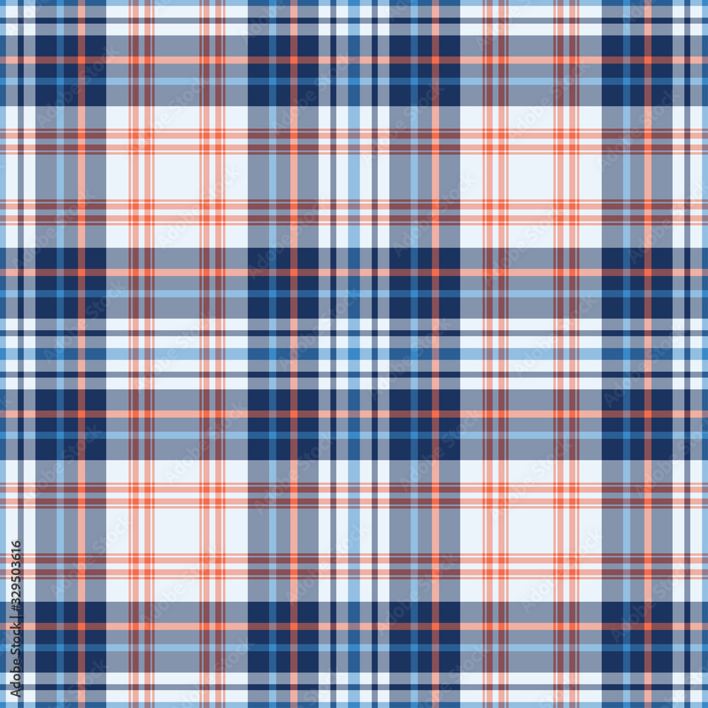 Fototapeta premium Tartan plaid pattern background.