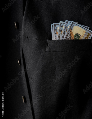 money in a jacket pocket Concept image of Business Acronym AML Anti Money Laundering money, paper, financial, success, symbol, aml, laundering, concept, white, finance monopoly banknote, message, indu