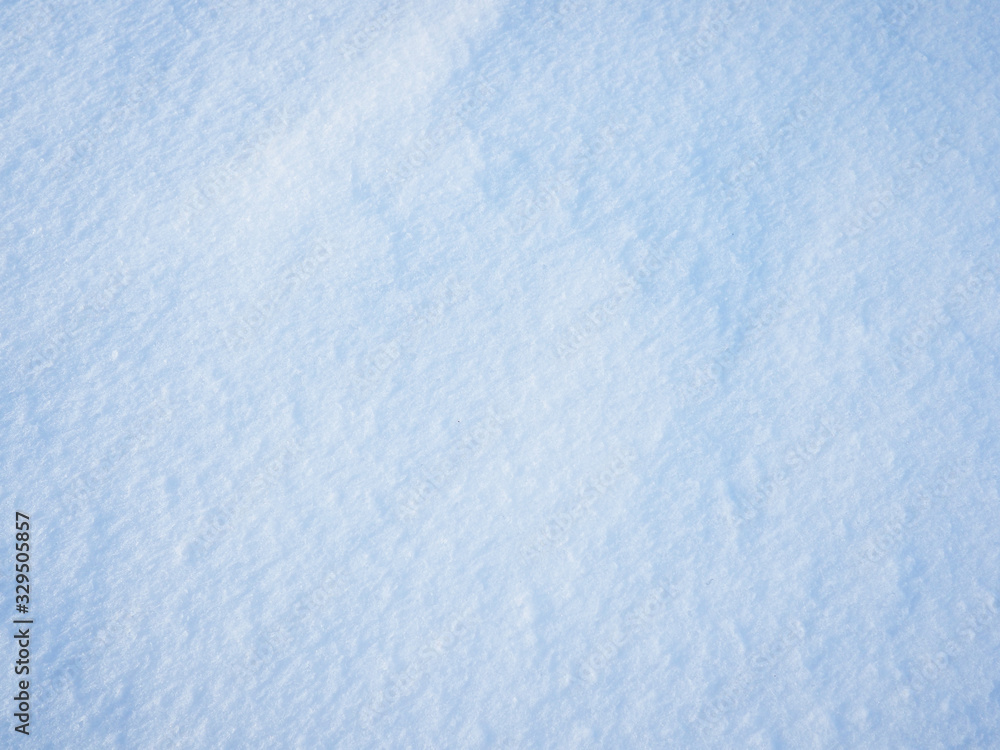 Obraz premium White snow and clear ice. Background