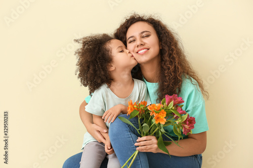 Little African-American gir...