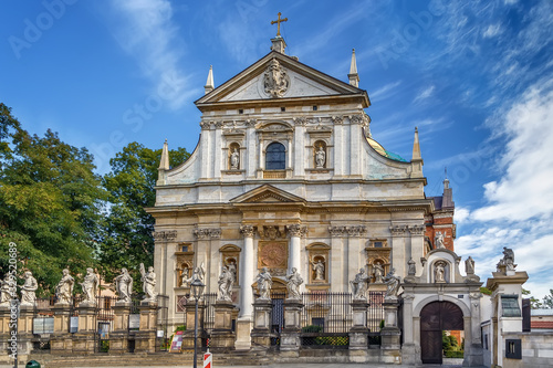 Saints Peter and Paul Church, Krakow, Poland © borisb17