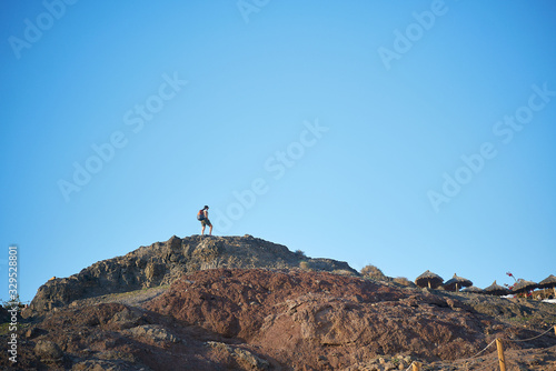 man on the mountain