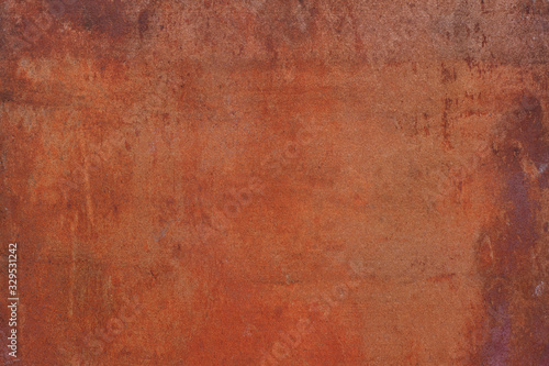 Background with rust  brown rusty iron texture.