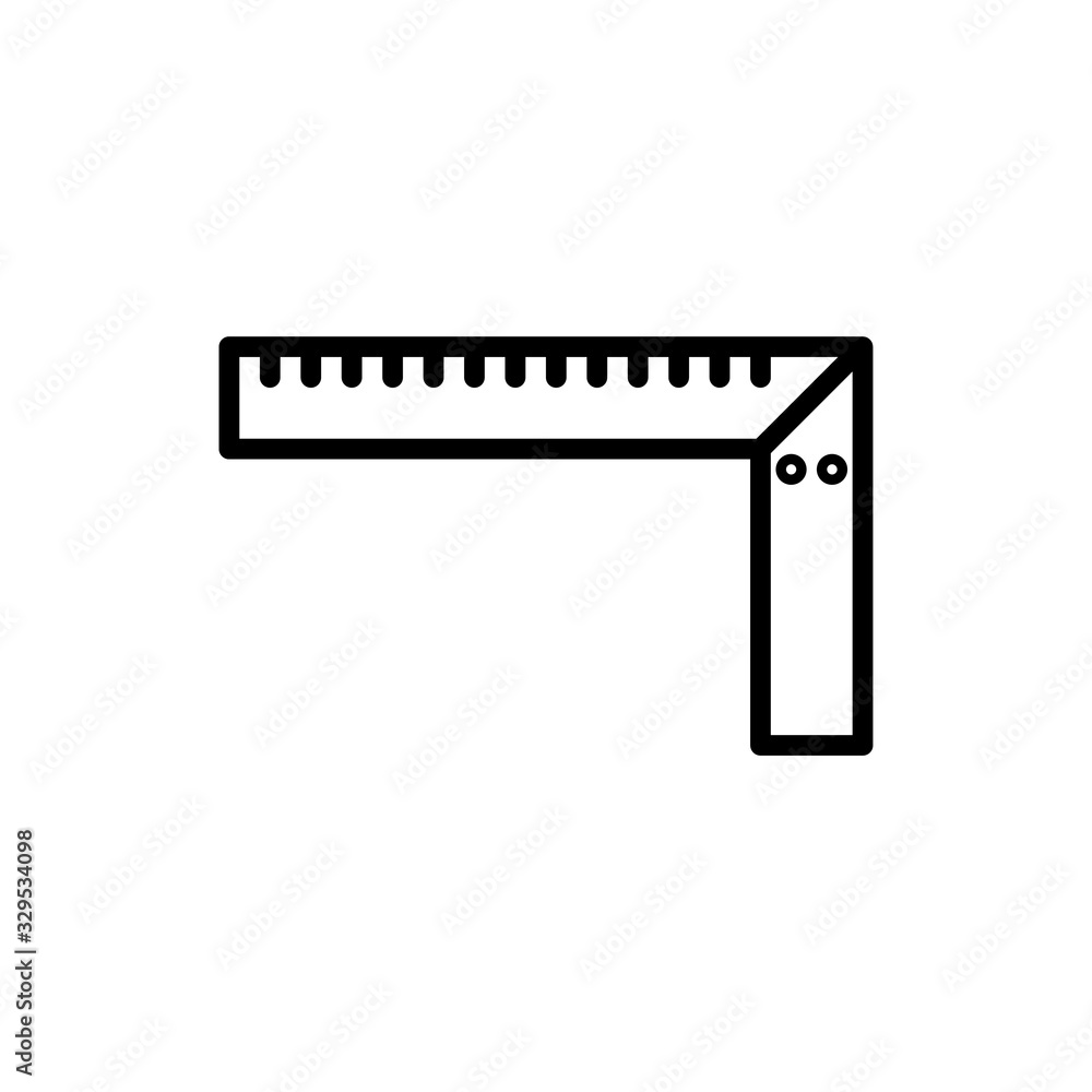 Measure Vector Icon Line Style Illustrations Measure Vector Icon Line Style Illustrations