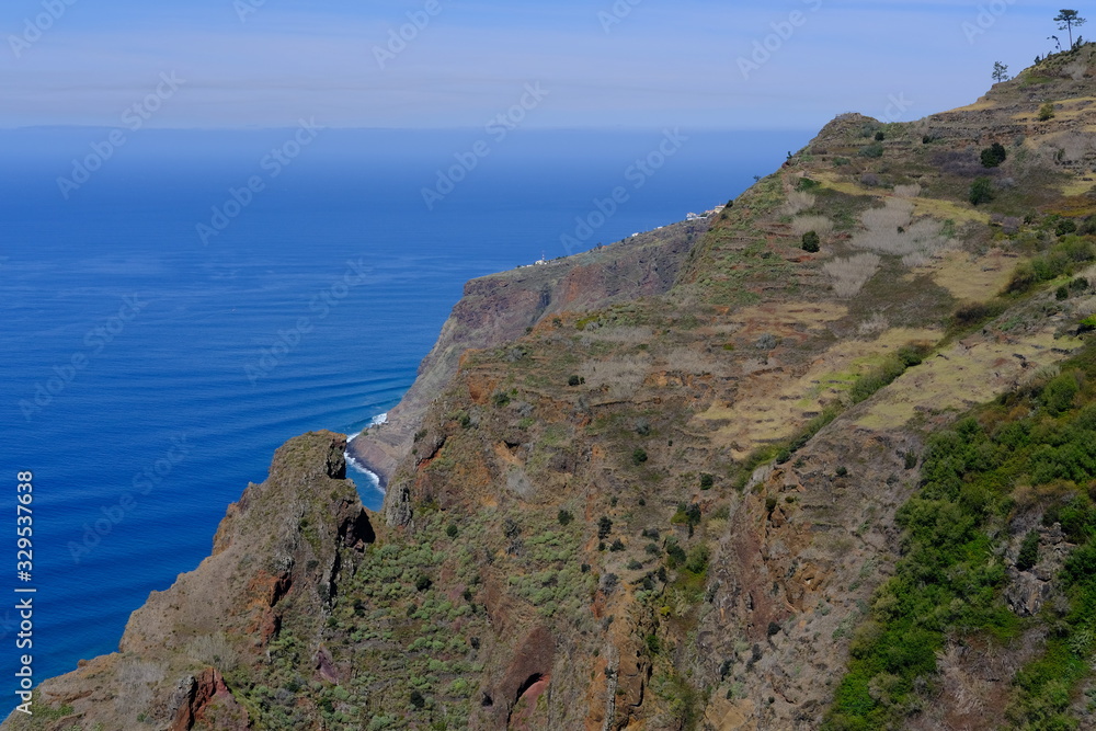 Paul Do Mar and cliffs, Madeira Island, Portugal