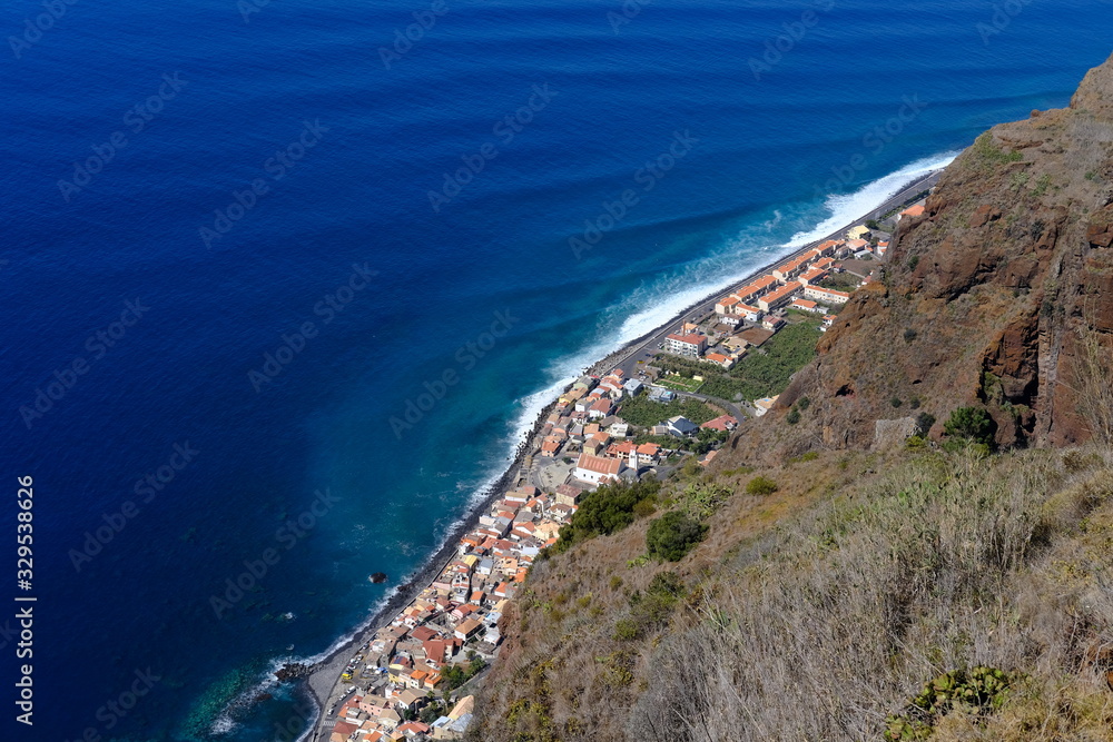Paul Do Mar and cliffs, Madeira Island, Portugal Paul Do Mar and cliffs, Madeira Island, Portugal