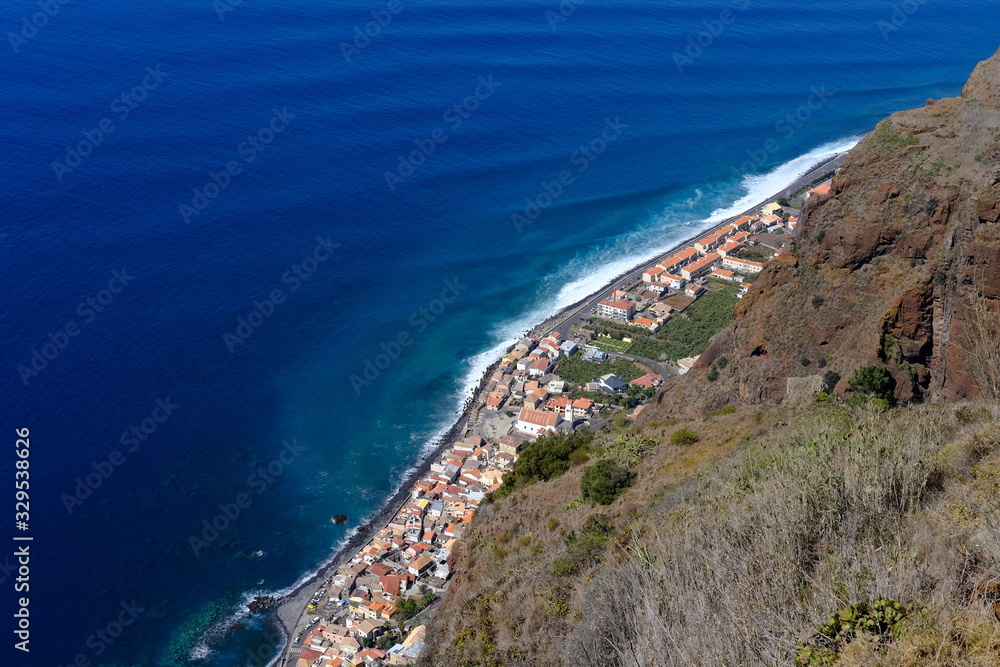 Paul Do Mar and cliffs, Madeira Island, Portugal