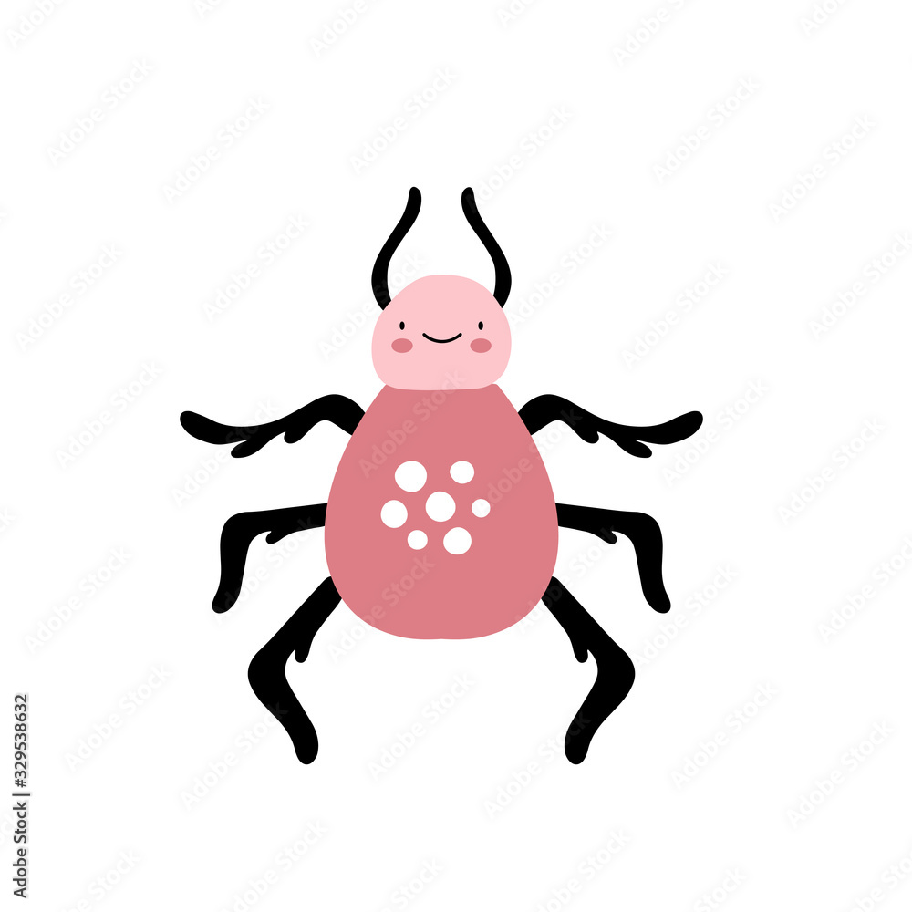 Cute cartoon animal vector illustration. Abstract icon for baby posters, art prints, fashion apparel or stickers. Cute cartoon animal vector illustration. Abstract icon for baby posters, art prints, fashion apparel or stickers.