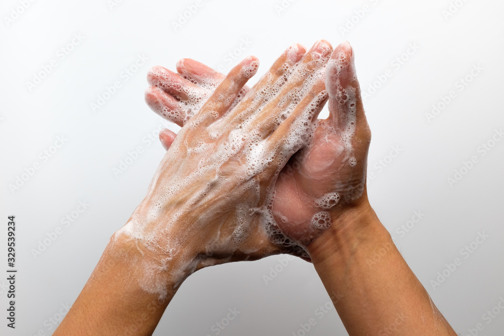 Fototapeta premium 손 씻기