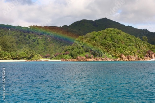 arc-en-ciel aux Seychelles