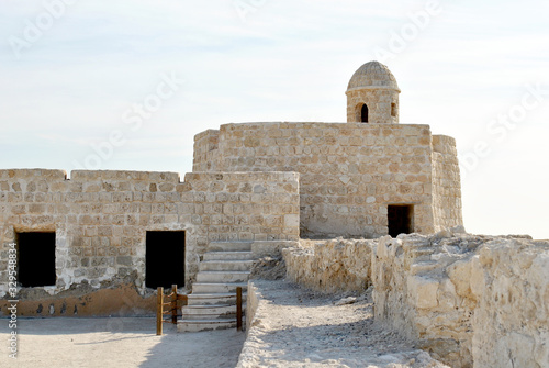 Bahrain National Fort view at Sunny day