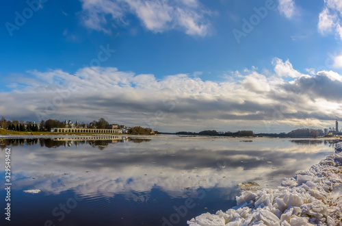 Yaroslavovo Yard and Torg is a historical architectural complex on the Trade side of Veliky Novgorod.