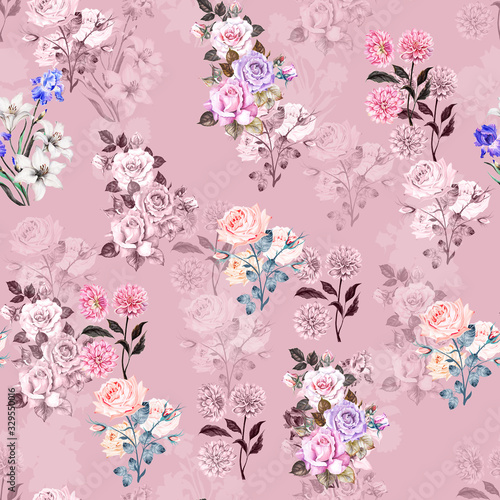 digital print flower pattern design © rajinder