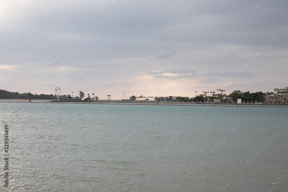 Sea shore in Jeddah, Saudi Arabia