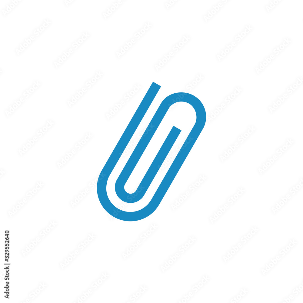 paperclip icon vector for web design paperclip icon vector for web design